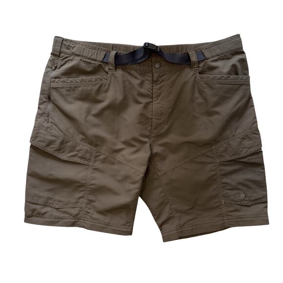 The North Face Men's Convertible Pants Zips To Shorts XXL Taupe Cargo Belted 2XL - Picture 12 of 16